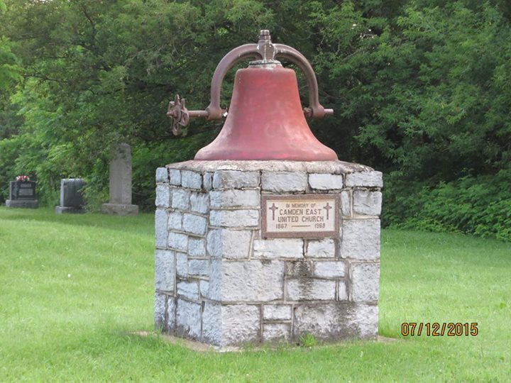 United Church Cemetery Bell Courtesy of Jane Brunton